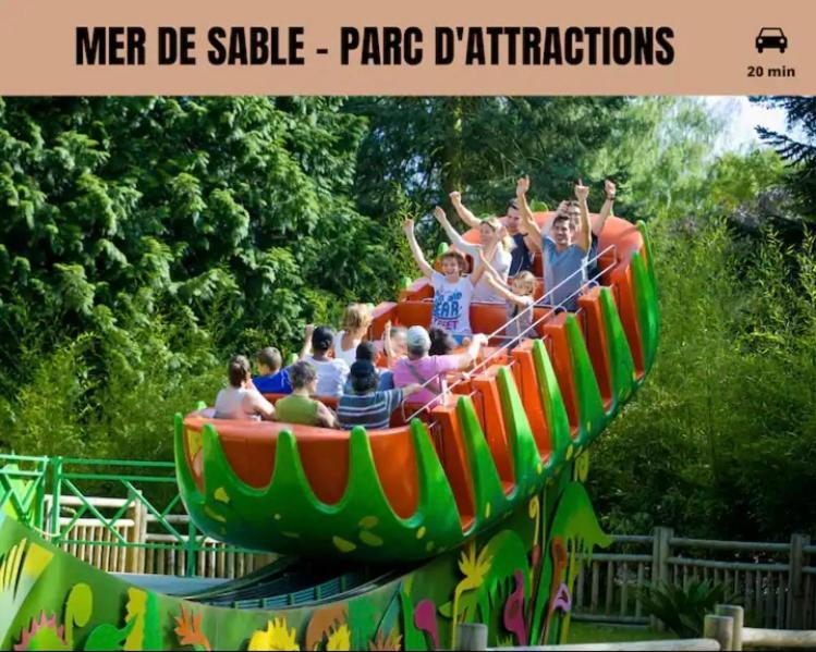 Maison Individuelle Cozy Asterix, Cdg, Paris, Disney, Olympic Games 2024 La Chapelle-en-Serval